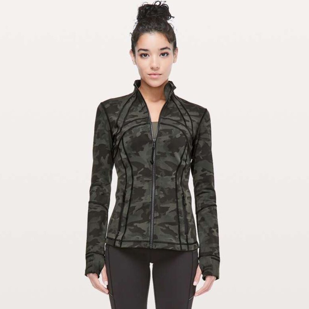 Lululemon Define Jacket Luon - Incognito Camo Multi Green